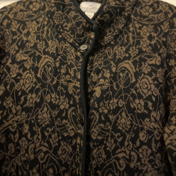 Peruvian Connection 100% cotton floral duster coat - Picture 2 of 9